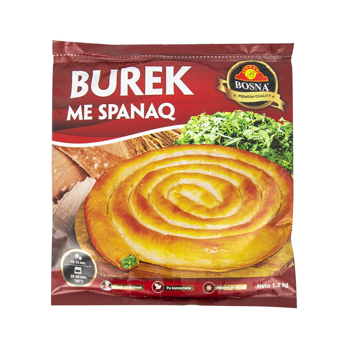Burek me spanaq Bosna 1.2kg