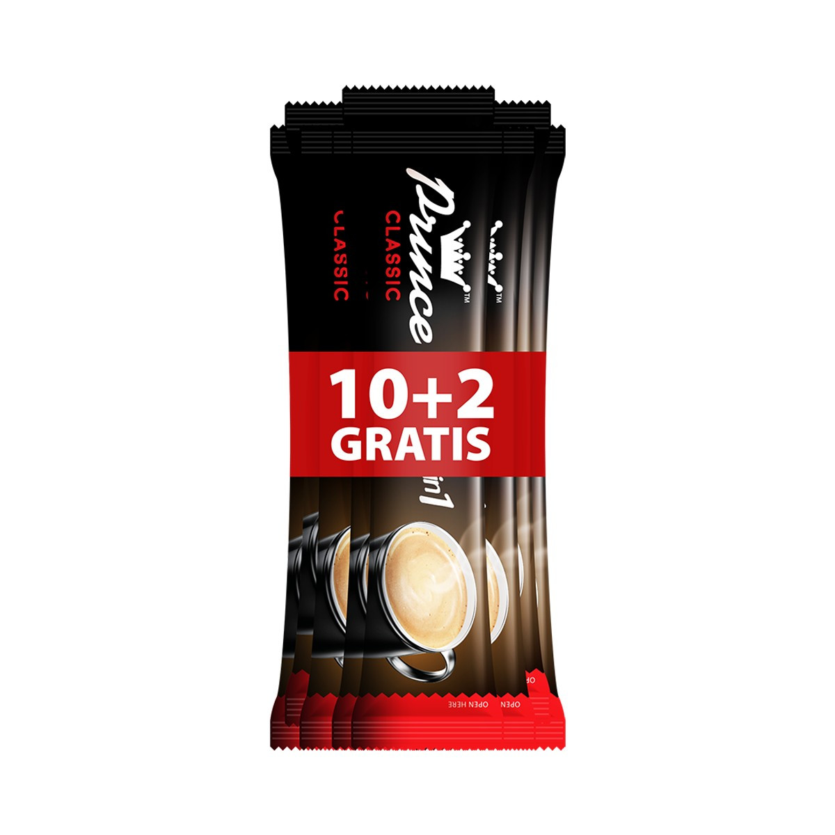 Kafe instant Princ Classic3in1 15gr 10+2