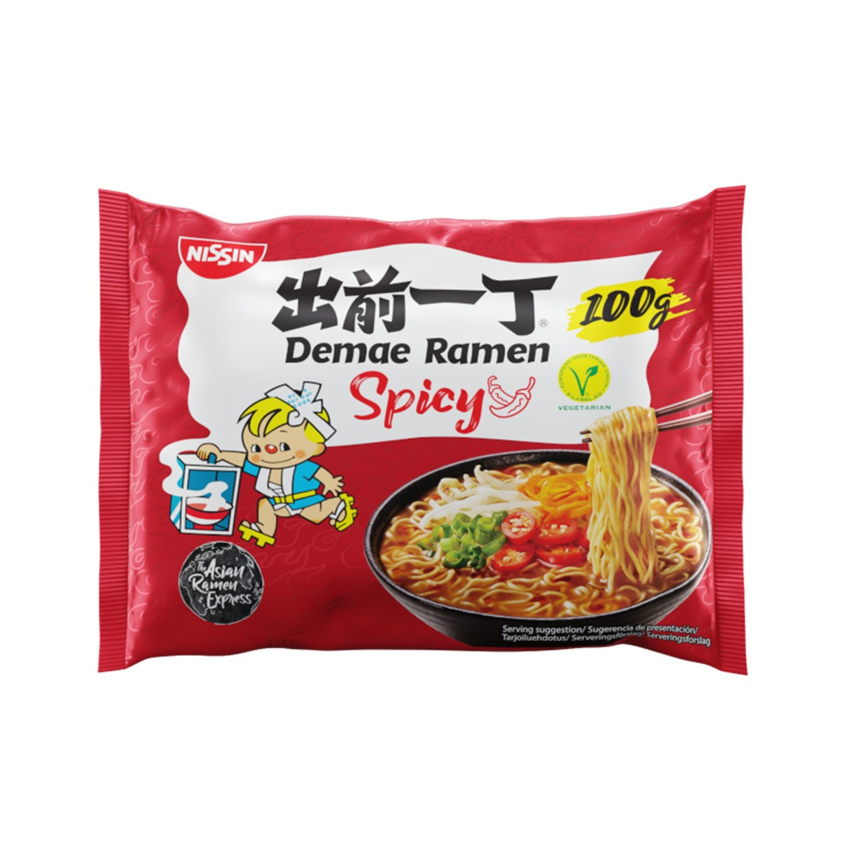 Supe e gatshme e djeges Nissin 100gr