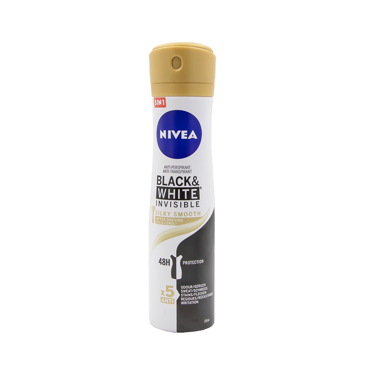 Deo per femra silky smooth Nivea 150ml