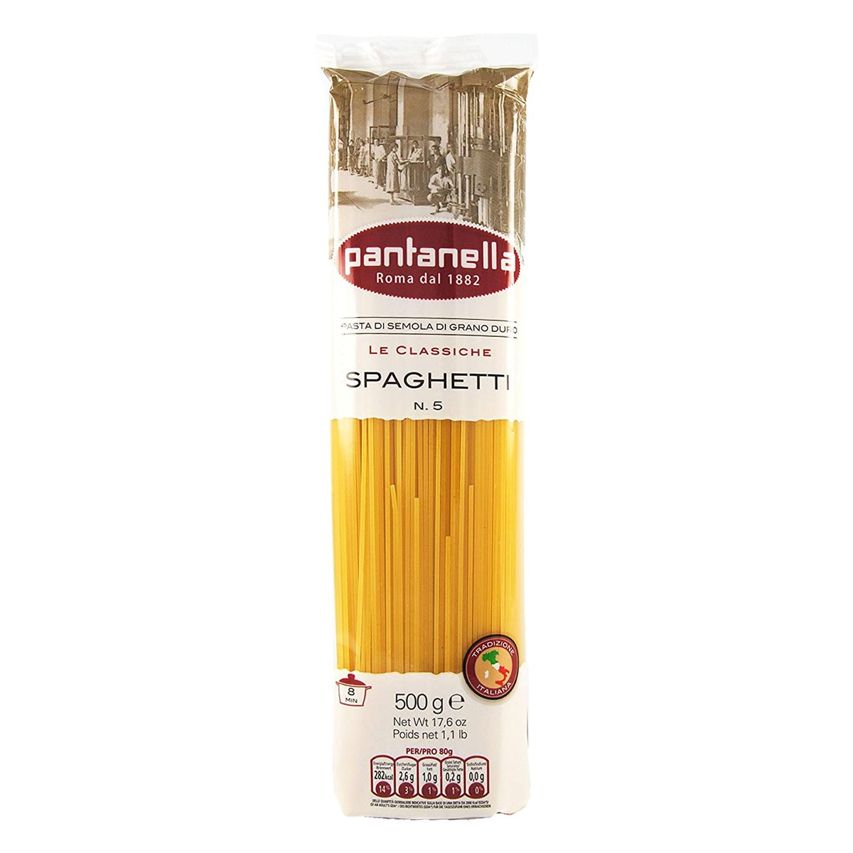 Shpageta 5 Pantanella 500gr