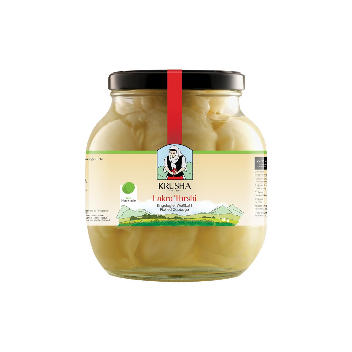 Flete lakre turshi KB Krusha 1500gr