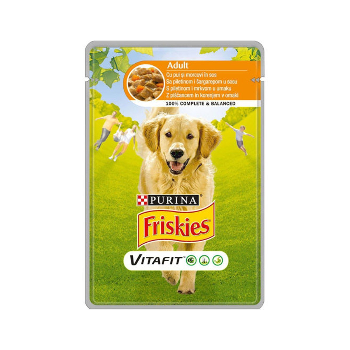 Ushqim qeni pule  Friskies 85gr