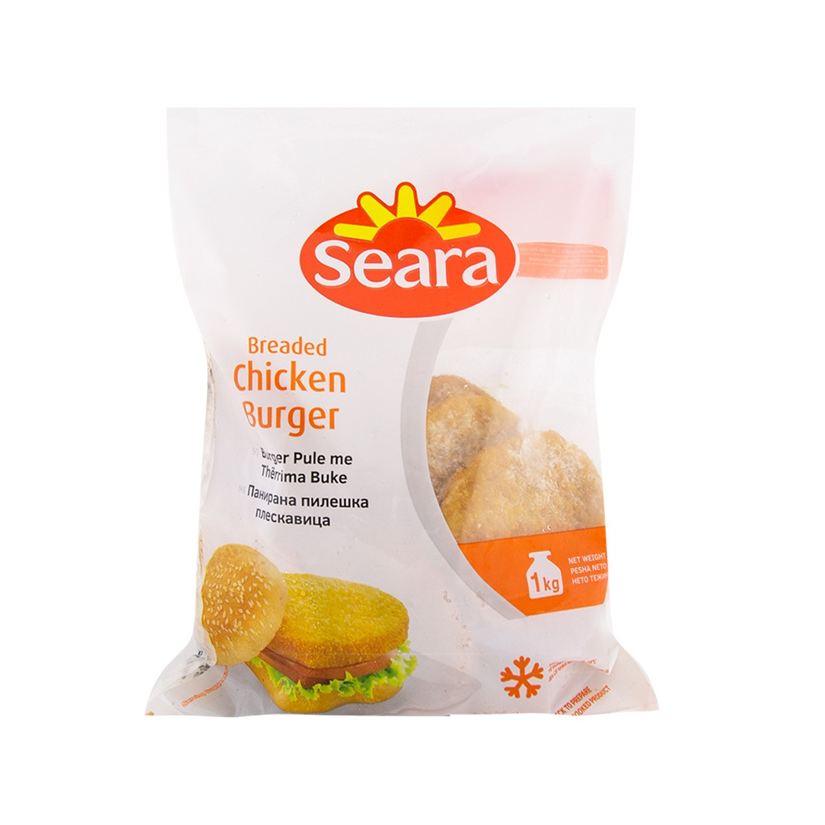 Burger pule i marinuar Seara 1kg