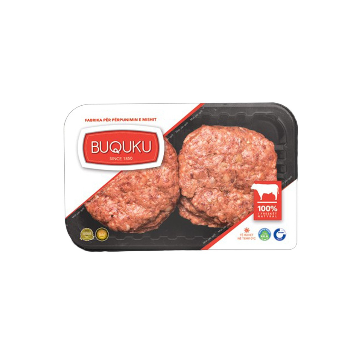 Pleskavicë e ngrirë buquku 500gr