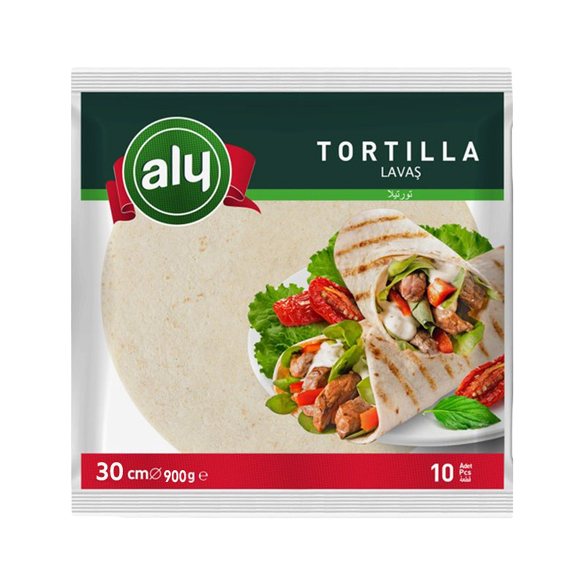 Pete Tortilla 30cm Aly 10cope 900gr