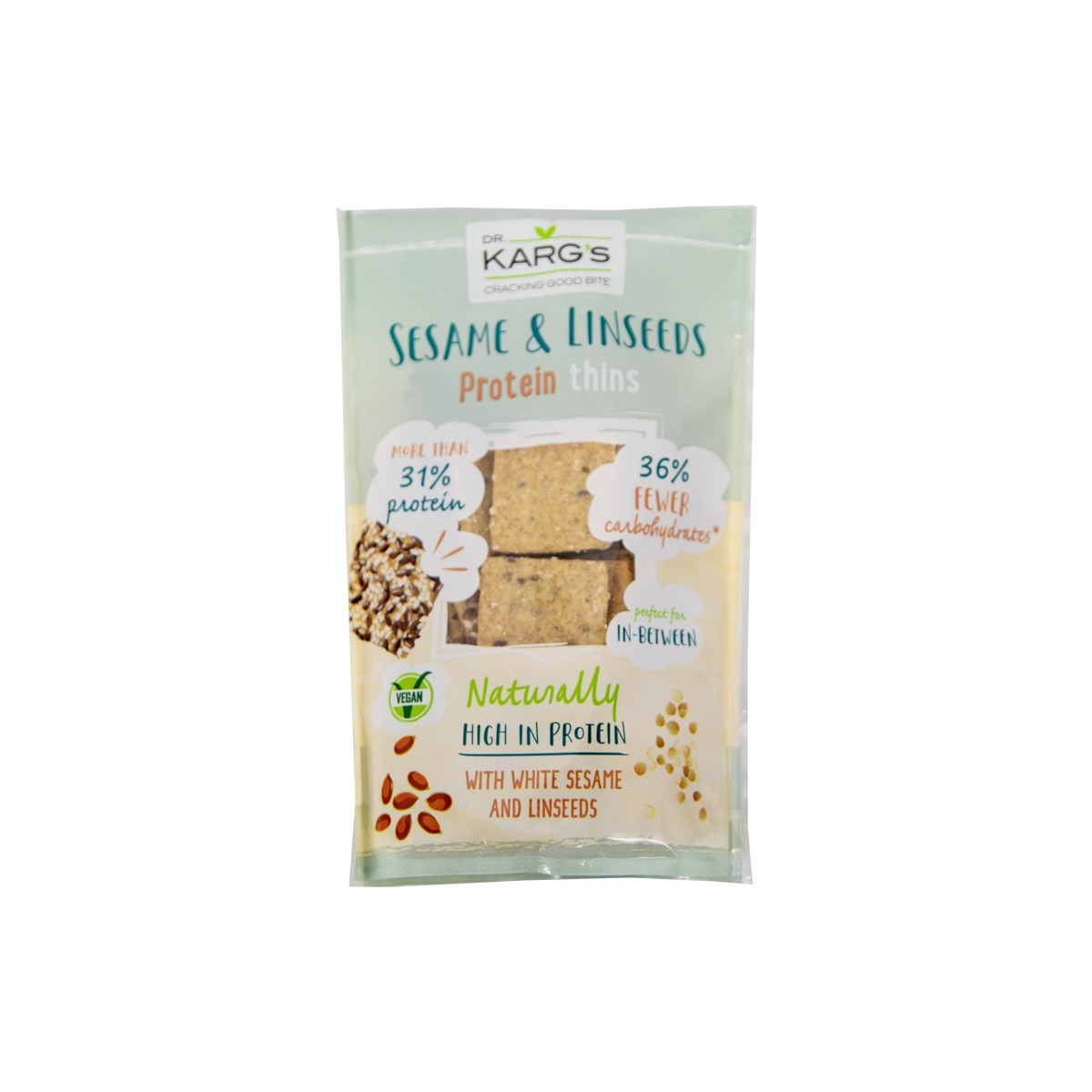 Bukë e thatë me susam & fara liri 85g