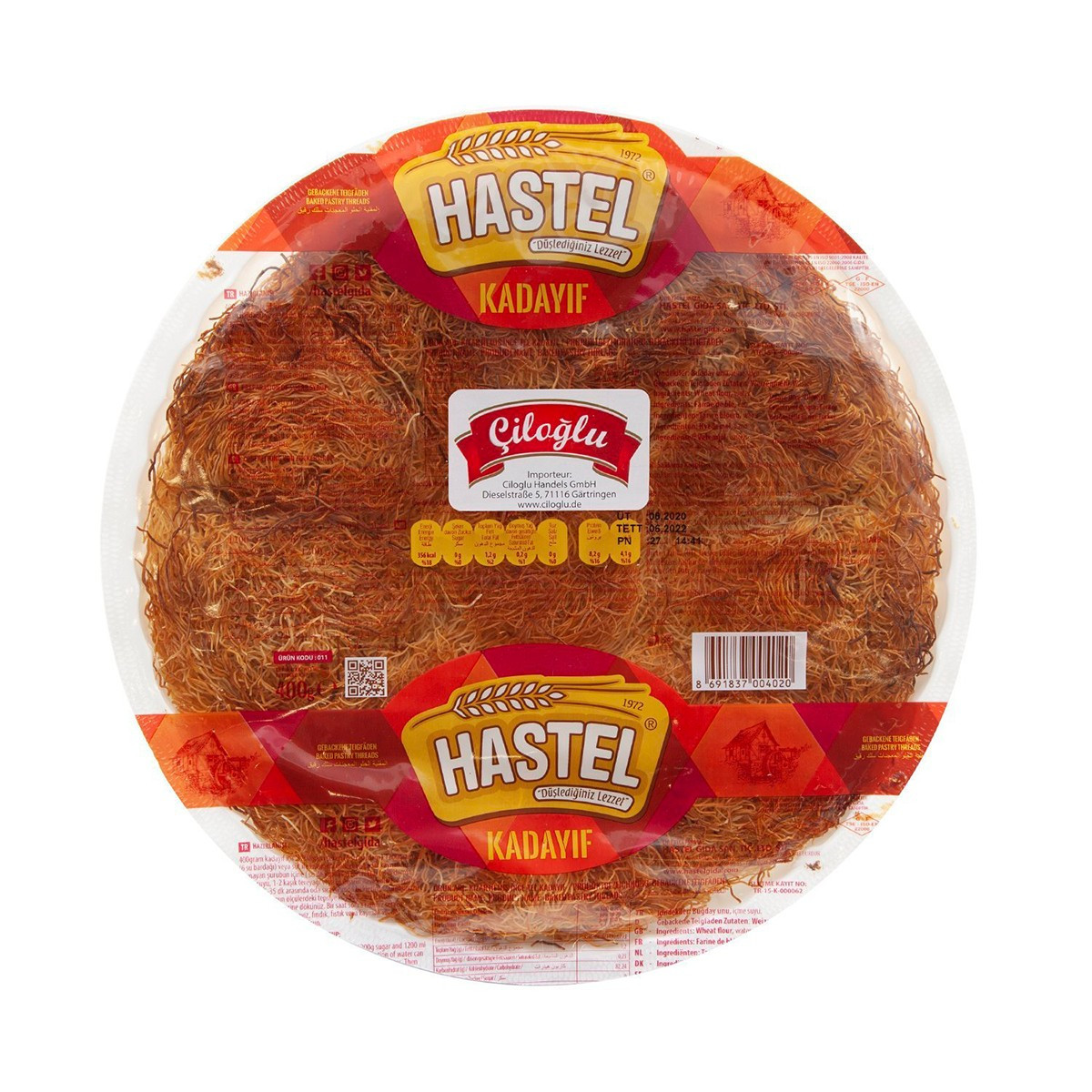 Kadaif Hastel 400gr