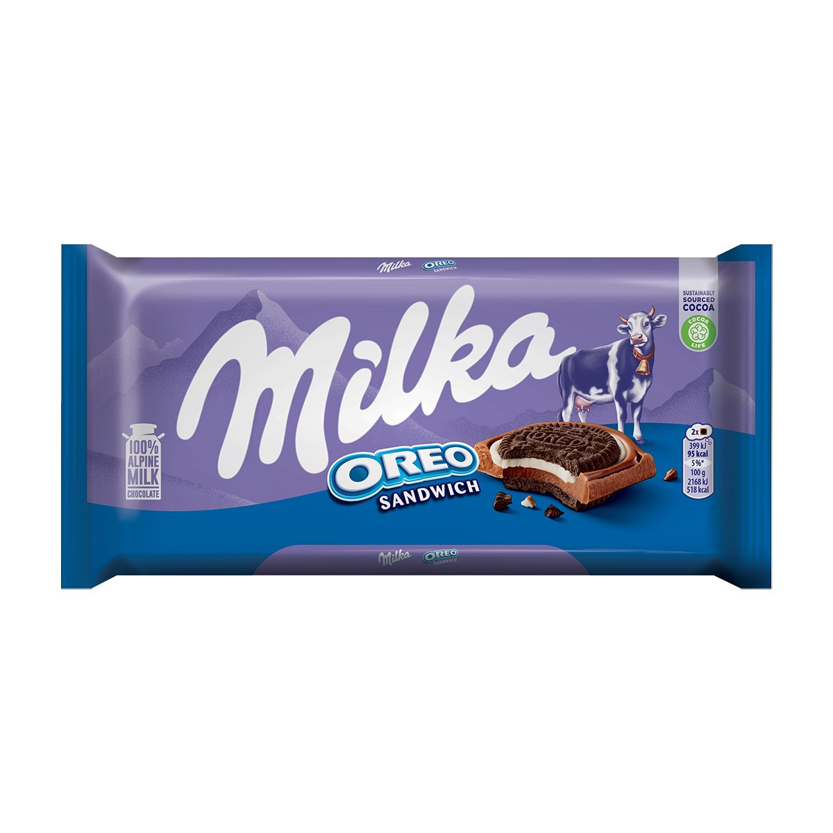 Çokollate sandwich Oreo Millka 92gr