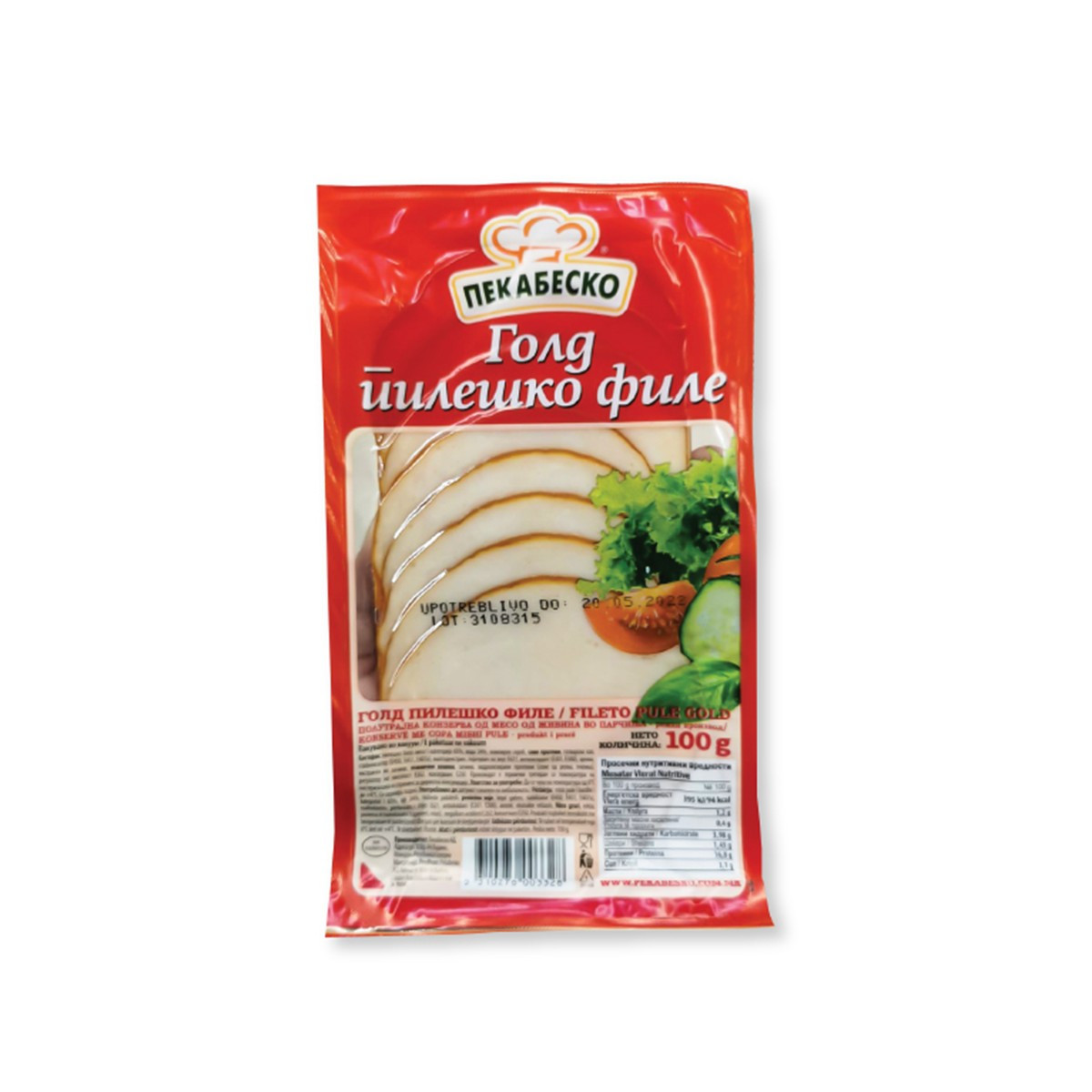 File pule rriske gold Pekabesko 100gr