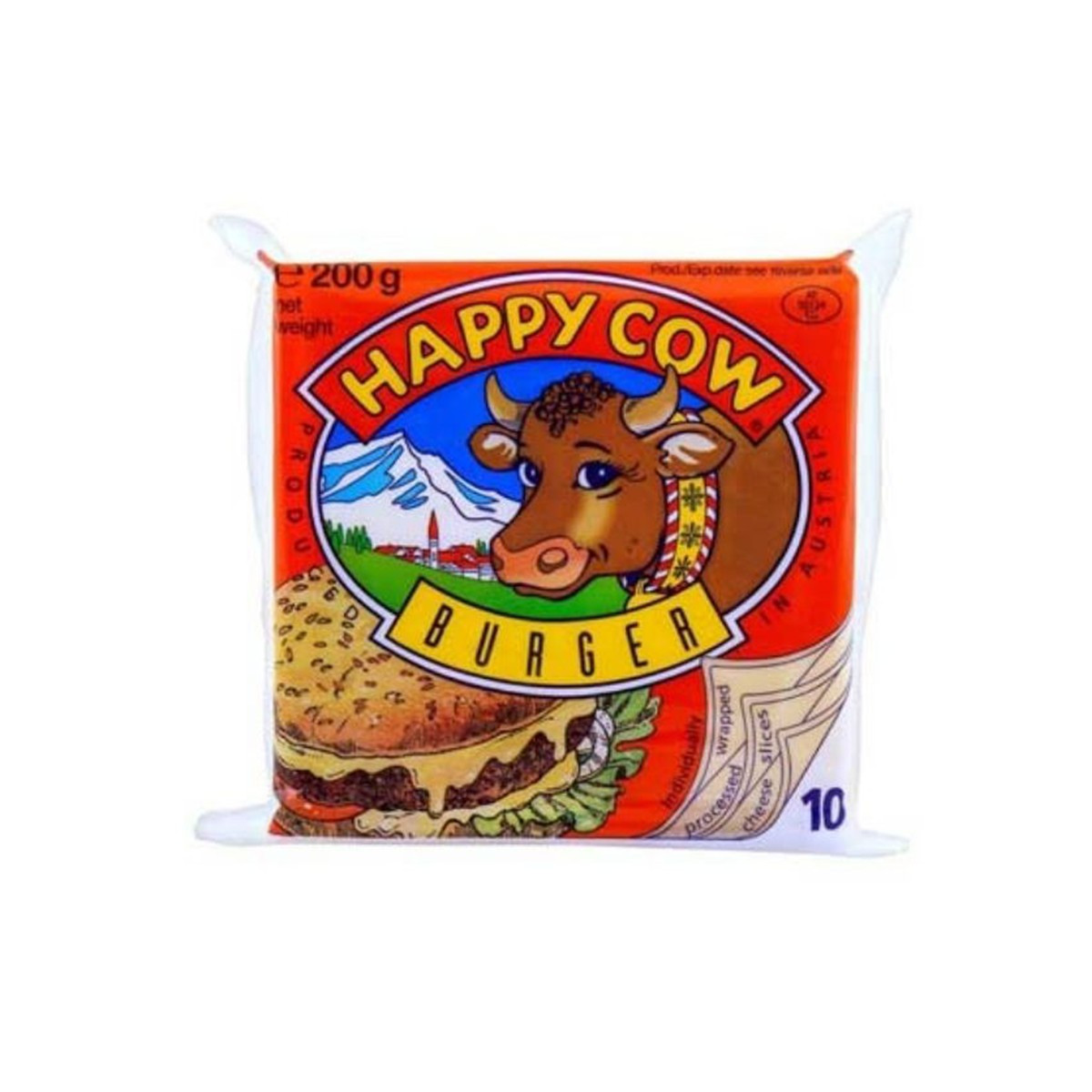 Kaqkavall Slices Burger  Happy Cow  200g
