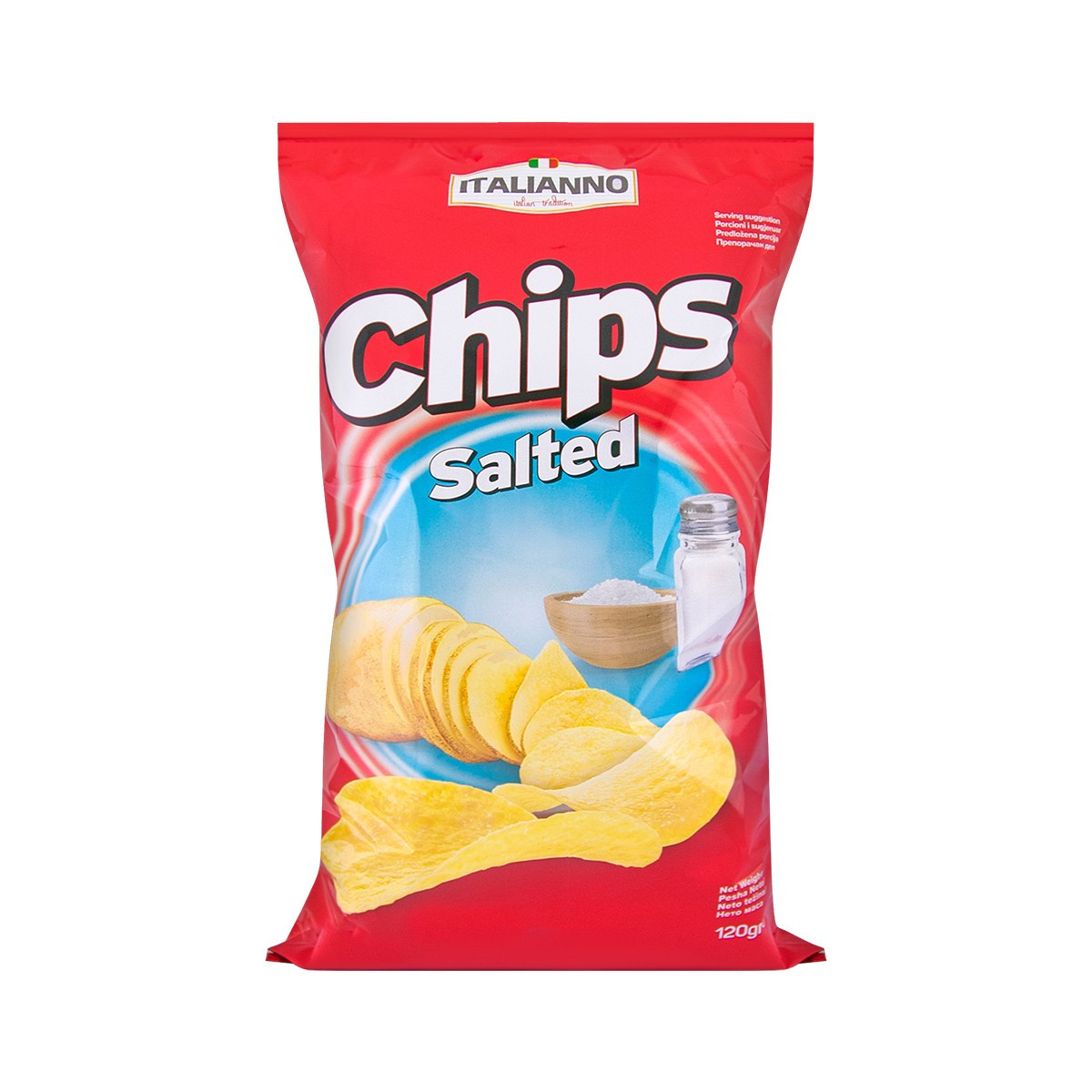 Çips me kripe Italianno 120gr