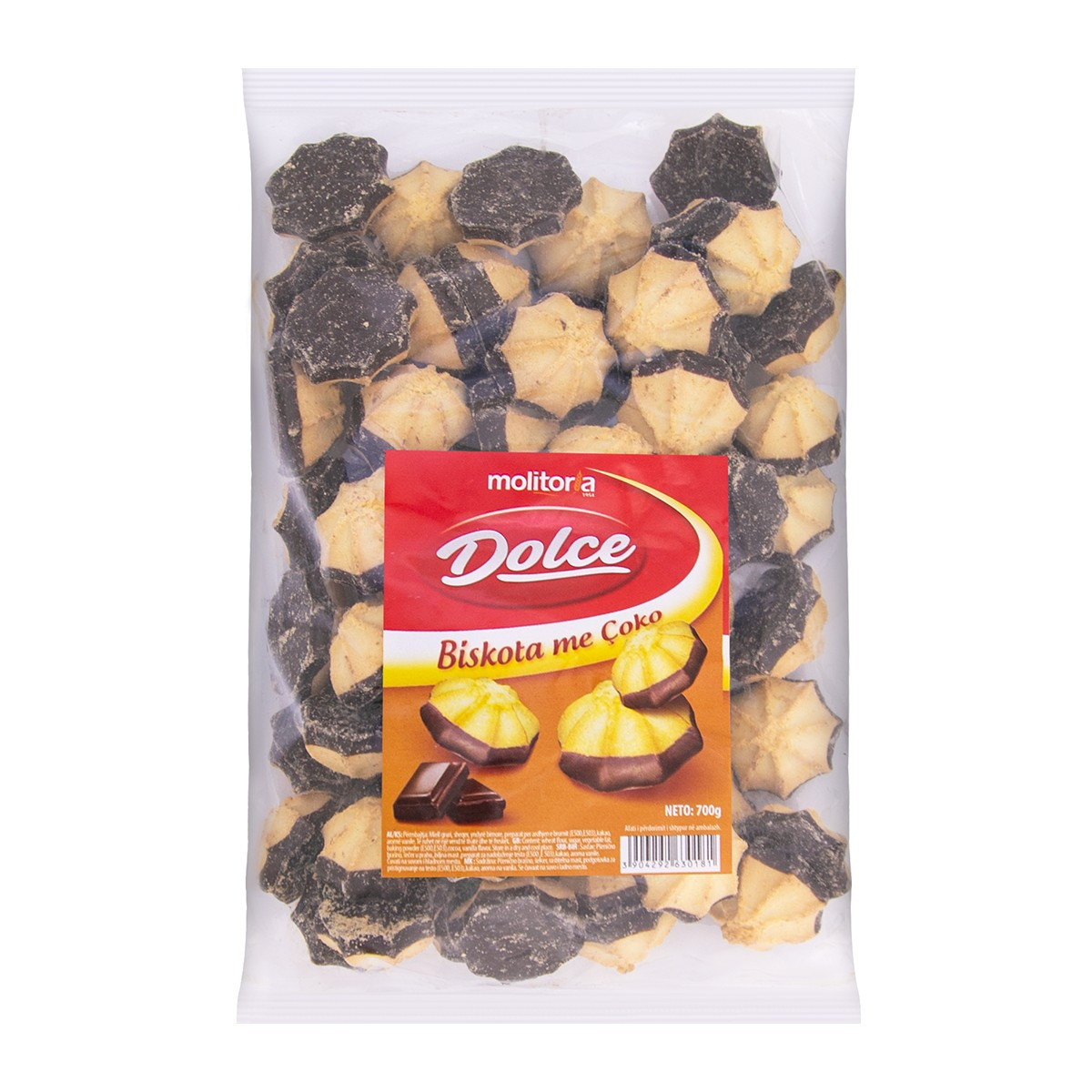 Biskota çaji me çokollate Molitoria700gr