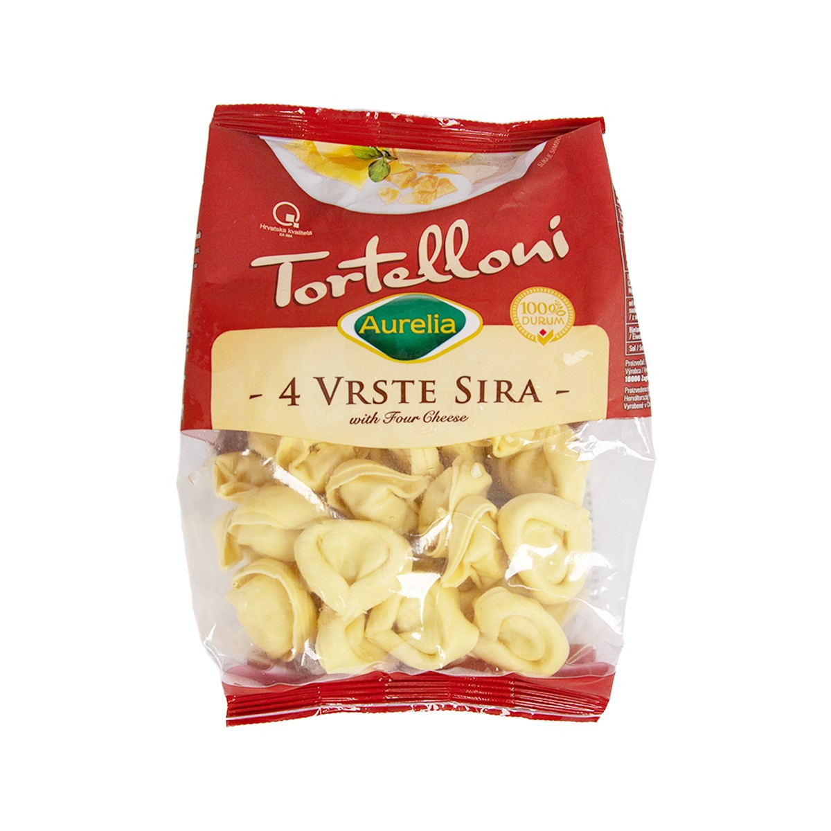 Tortellini 4 djathra Aurelia  250gr