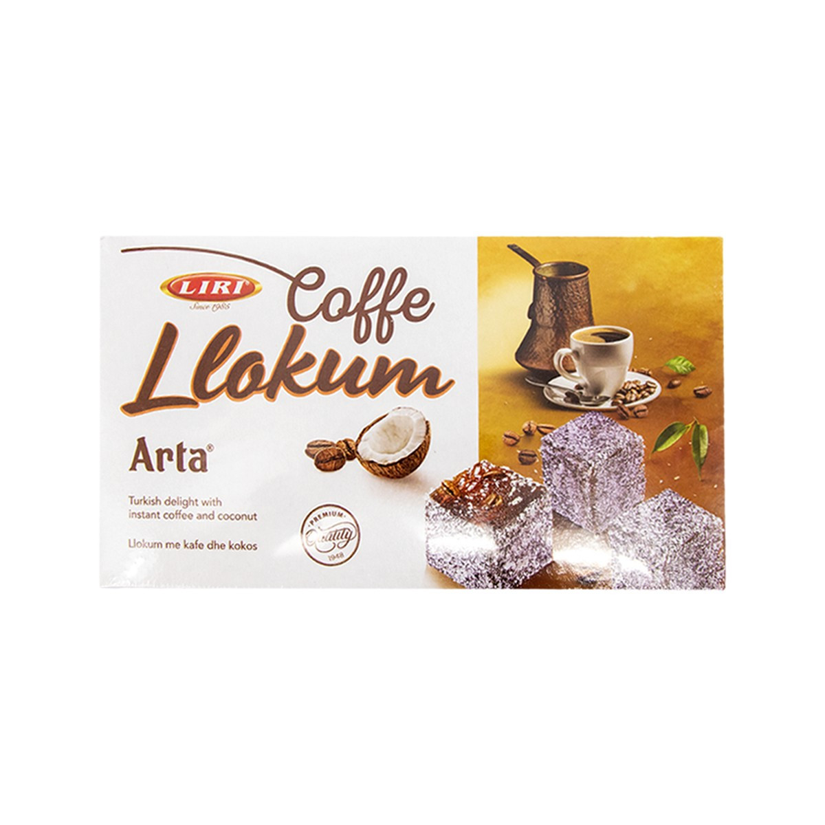 Llokum me kafe Liri 600gr