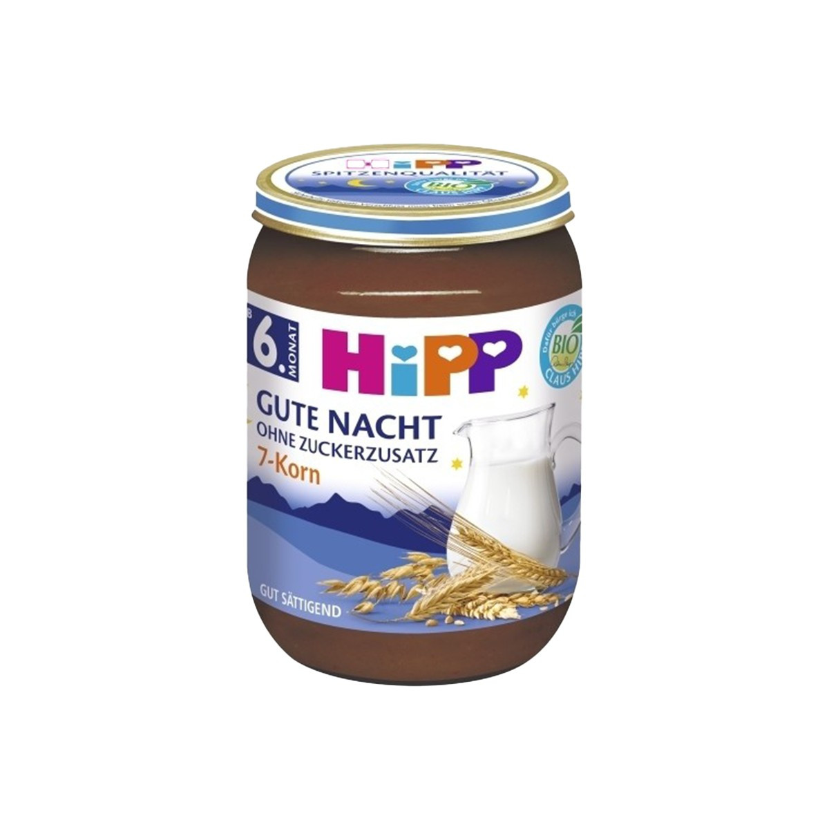 Ushqim femije Hipp 7 lloj dritherav 190g