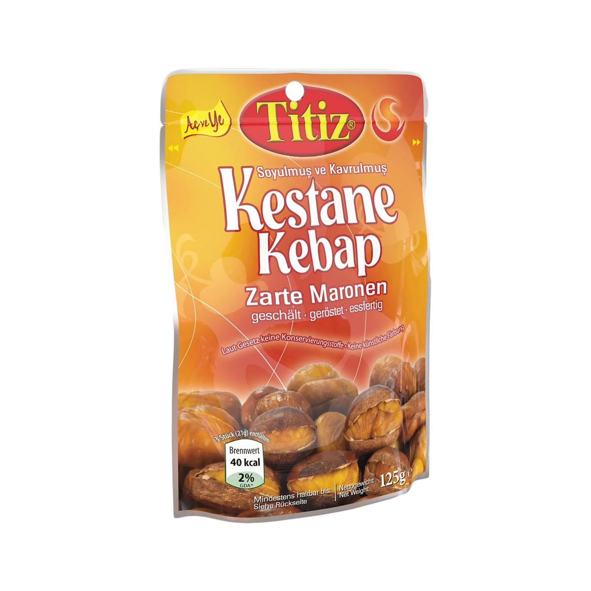 Gështenja te pjekura 125gr