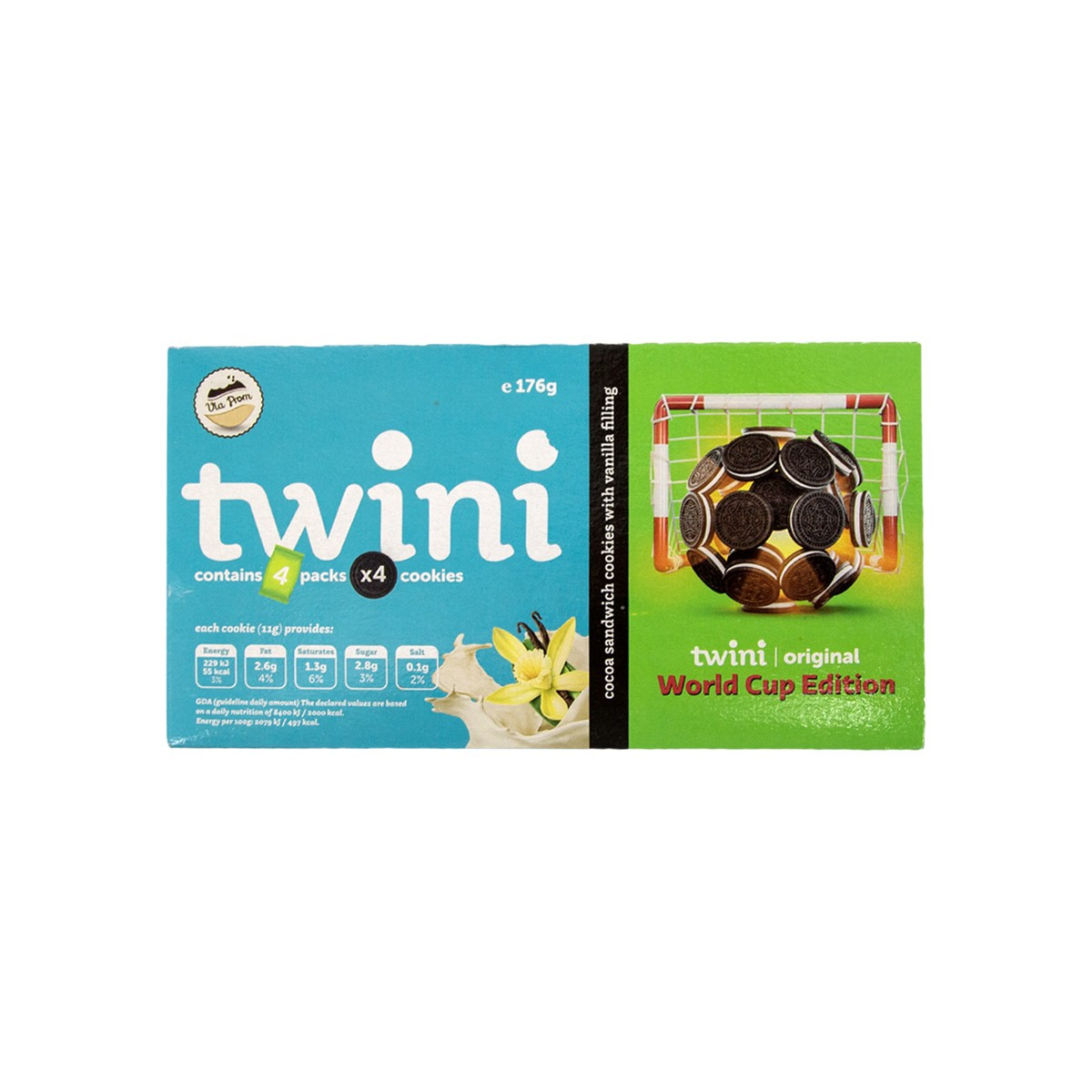 Biskota me qumesht Twini 176gr