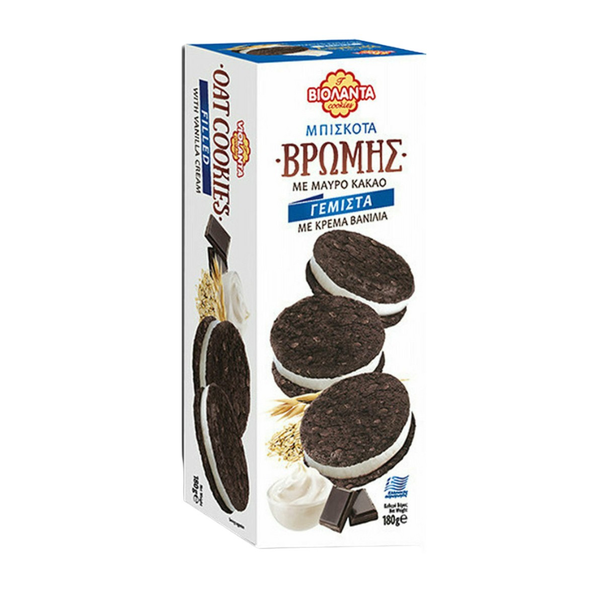 Biskota me krem vanille Violanta 180gr