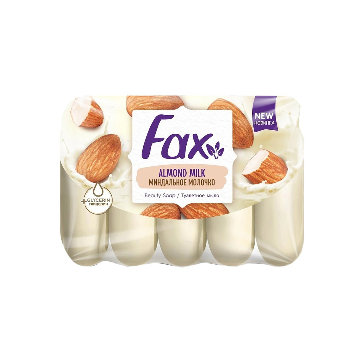 Sapun i ngurt Fax Almond&Milk 5x70 gr