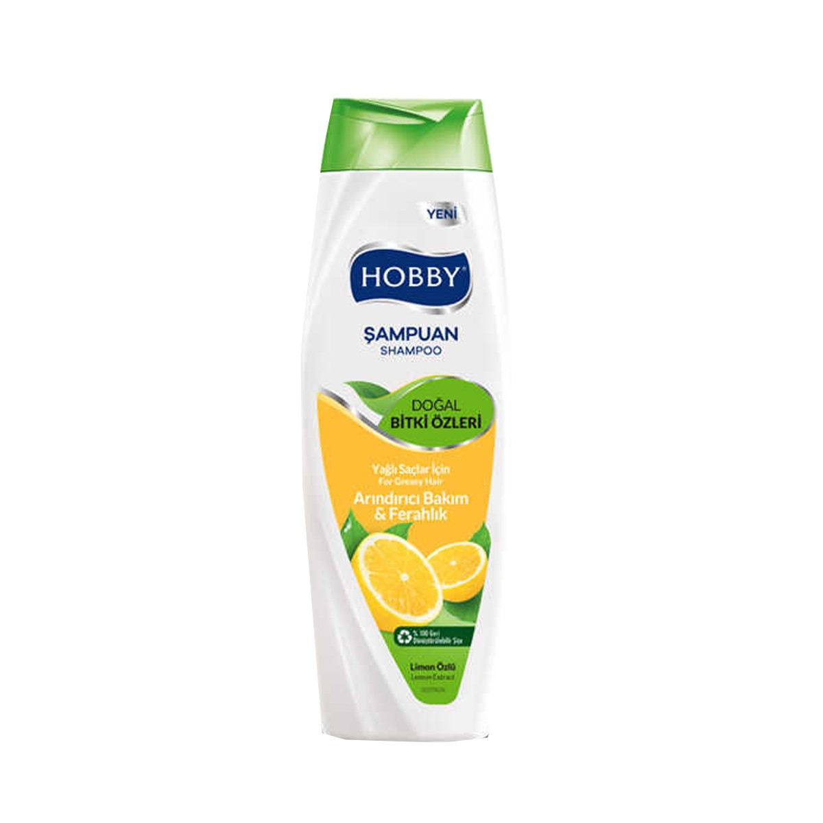Shamp.për flokë Hobby Prote.Limoni 600ml