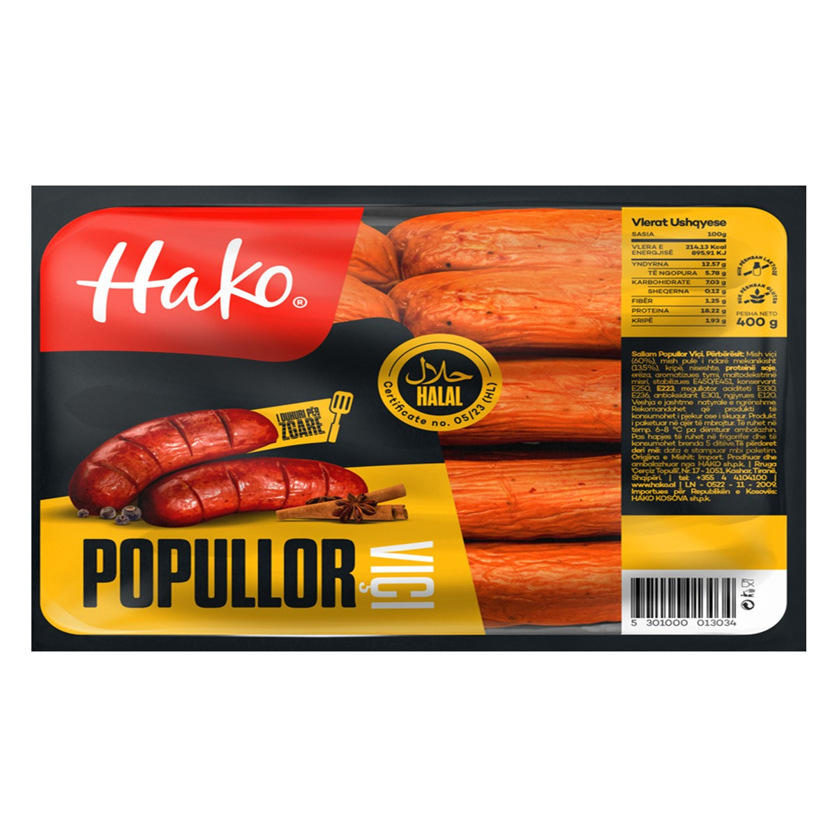 Sallam popullor vici Hako 400 gr