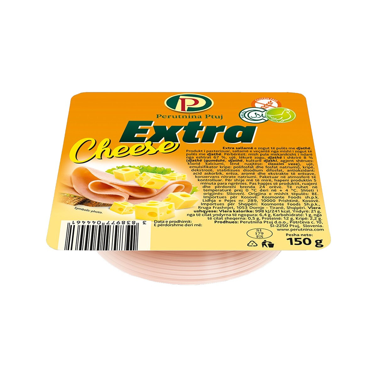 Sallame me djathe ne rriska Extra 150g