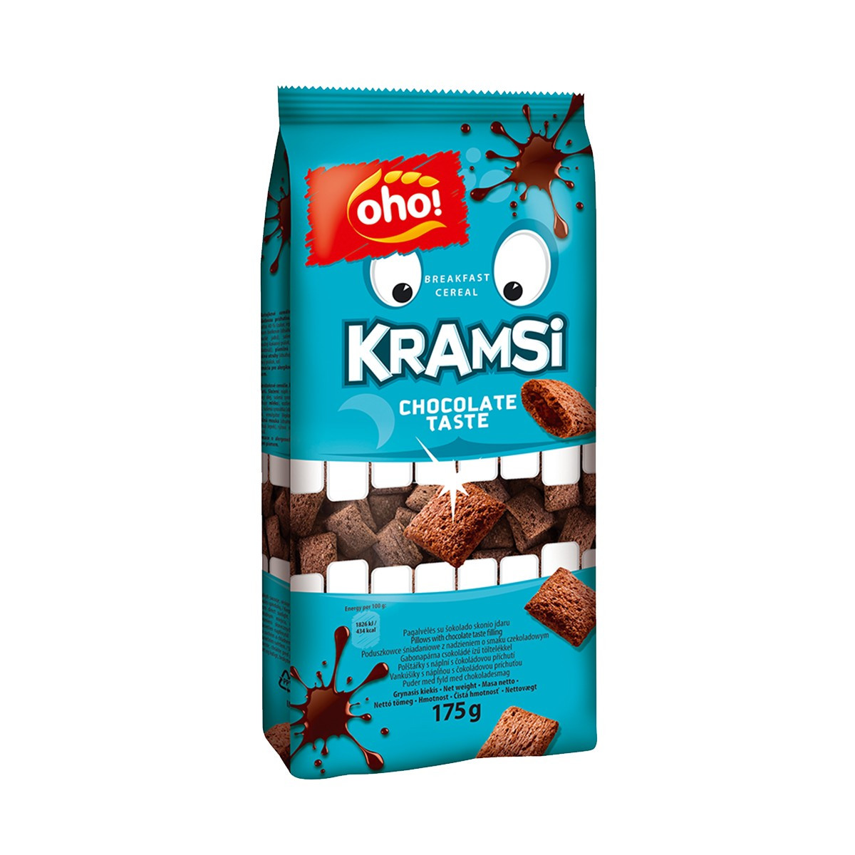 Kornfleks me mbushje çokollate Oho 175gr