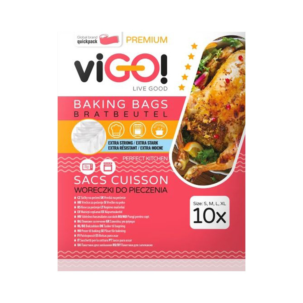 Qese për pjekje Vigo 10 copë