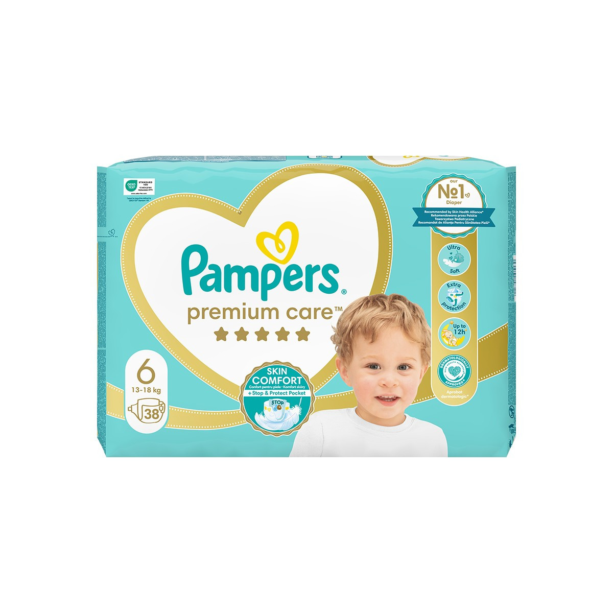 Pelene Femije Premium VP 13kg me 38 cope