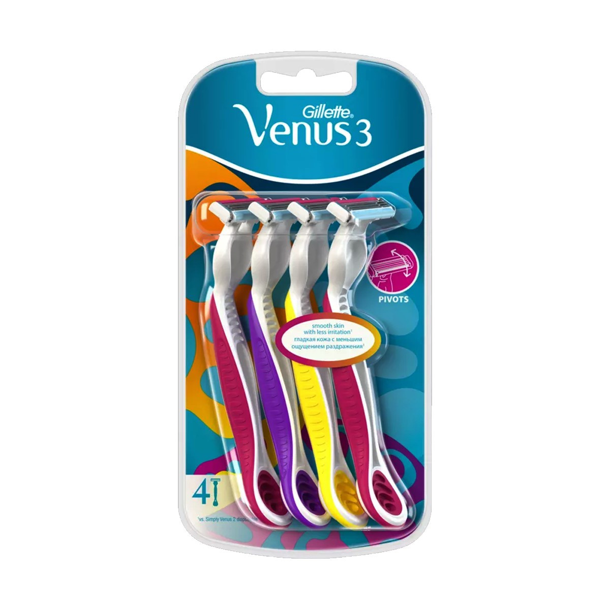 Brisqe rroje per femra Gillette Venus4+2