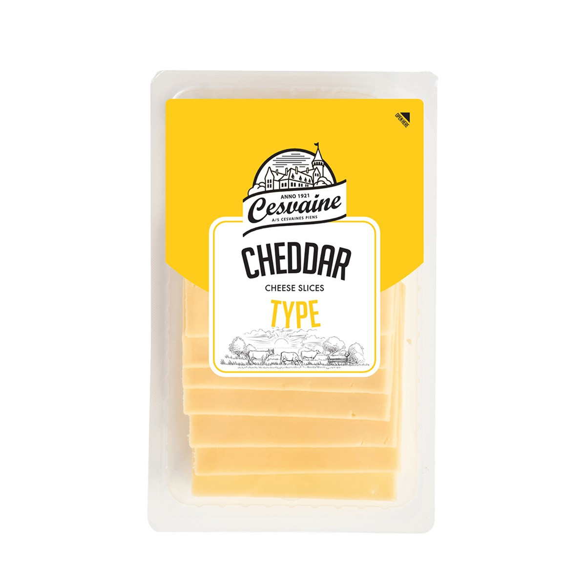 Djath ne rriska cheddar 125g