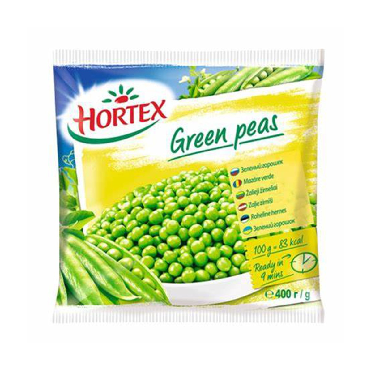 Bizele te njomura Hortex 400gr