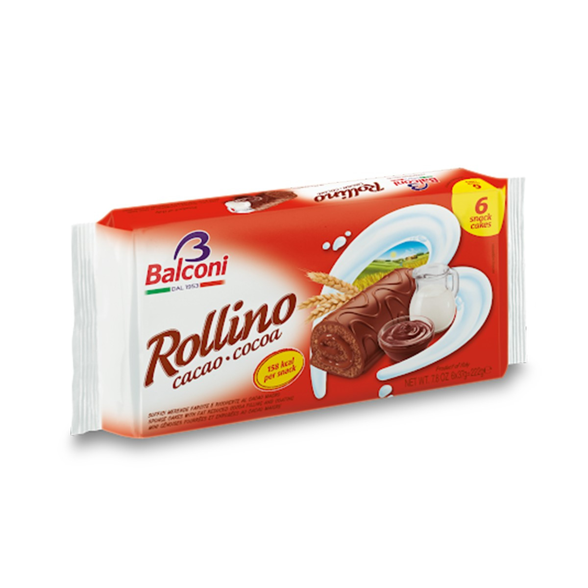 Mini Rollad me Çoko Balconi 222gr
