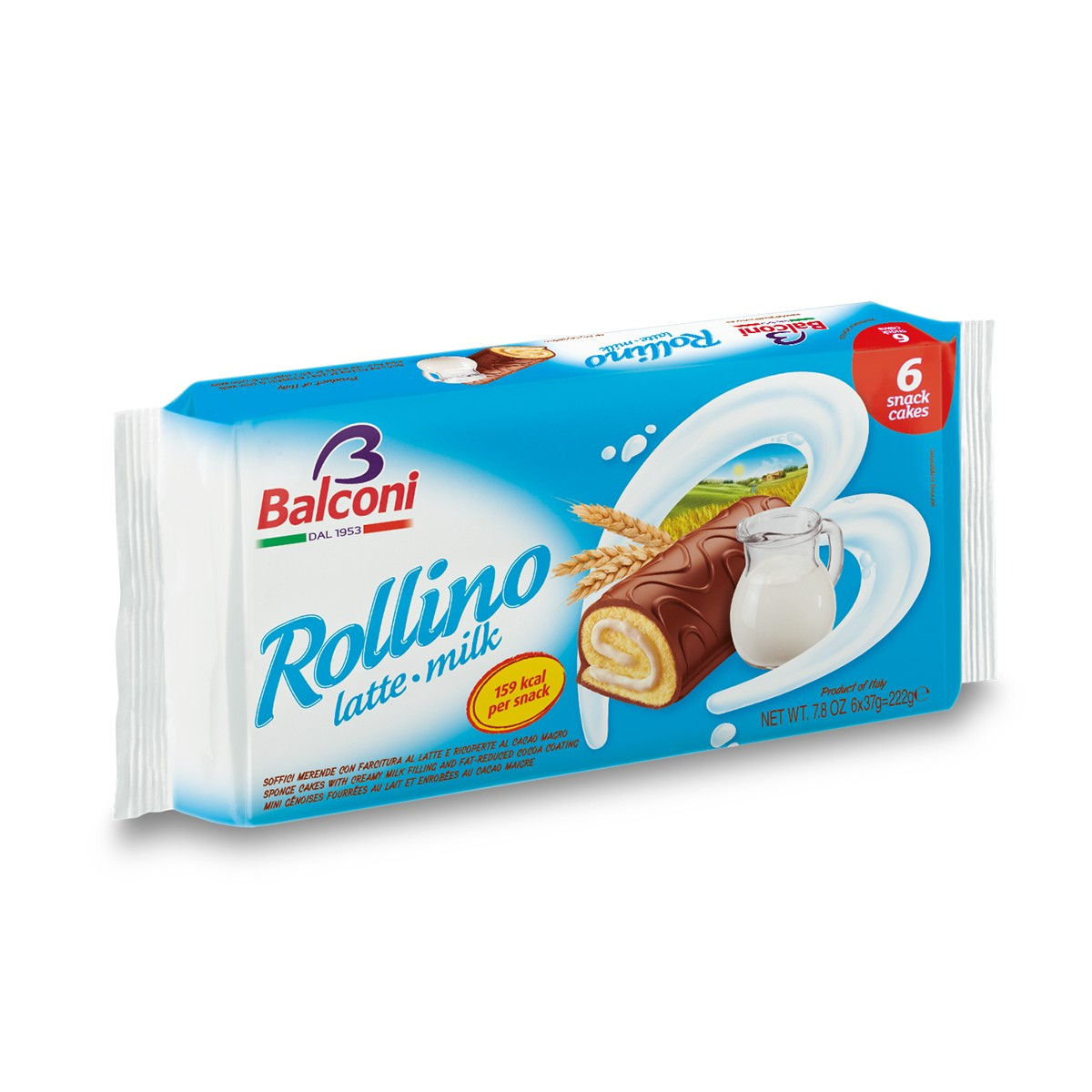 Mini Rollad me Qumesht Balconi 222gr