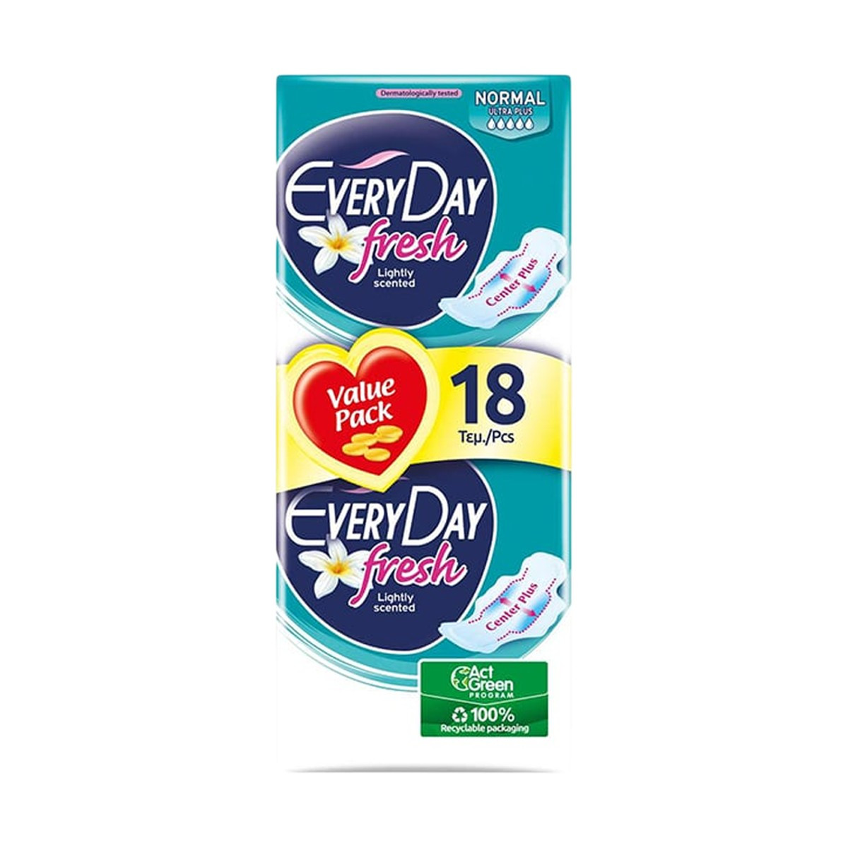 Vata Higjie Every Day Fresh Normal 18Cop