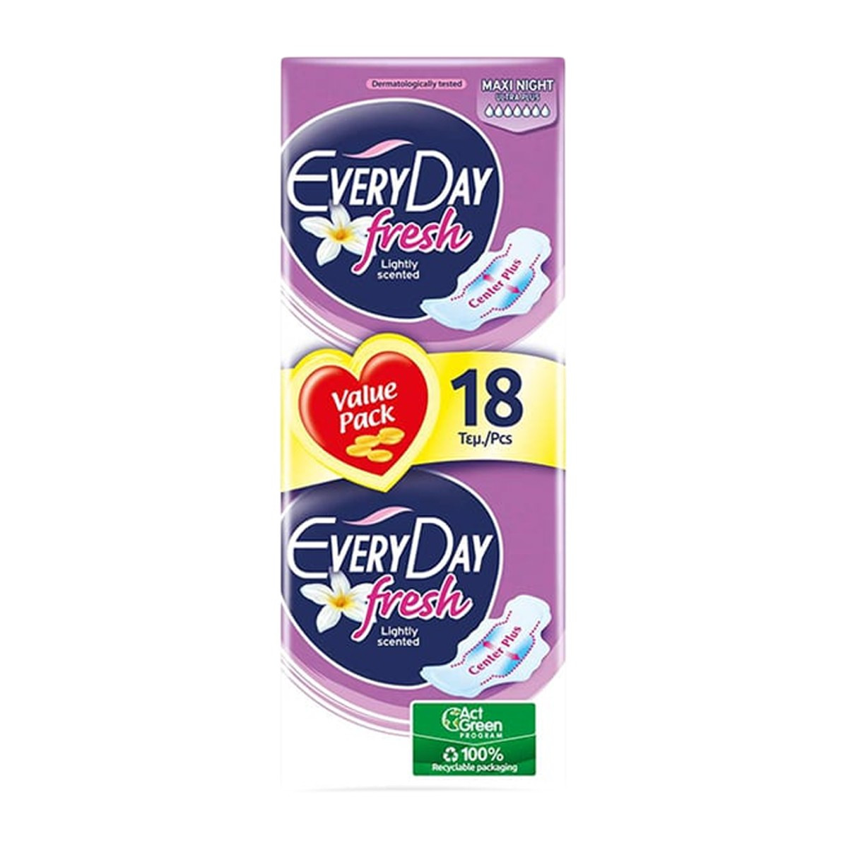 Vata Higjien Every Day Fresh Maxi 18 Cop