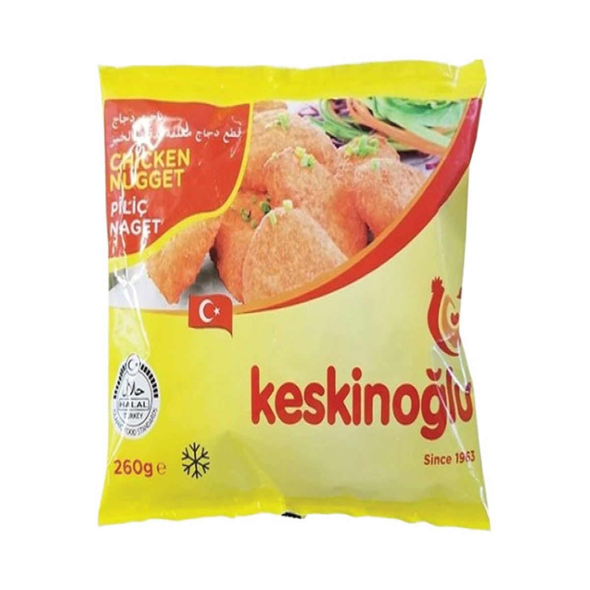 Nugets pule te ngrira Keskinoglu 260gr