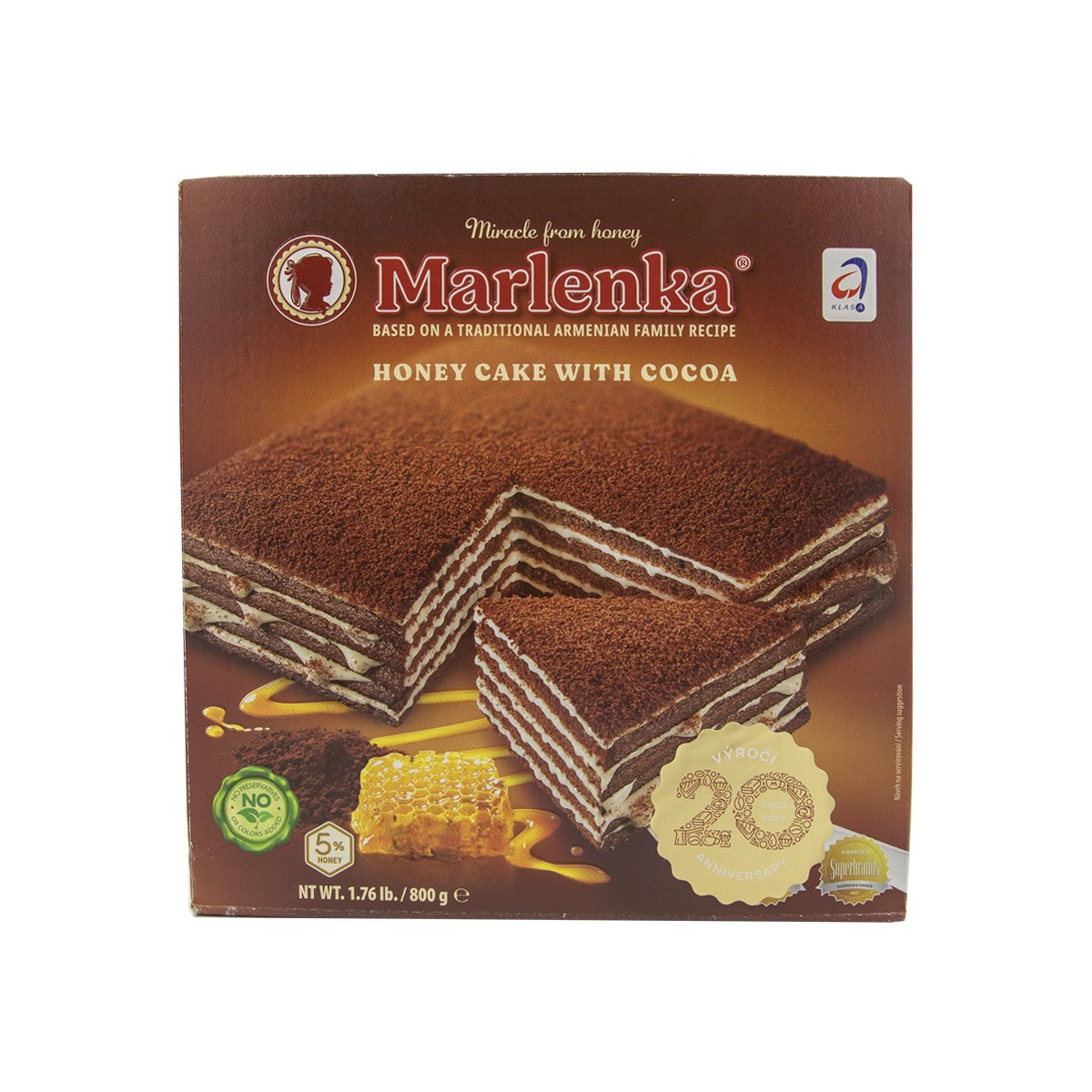 Torte me mjalt Marlenka 800gr