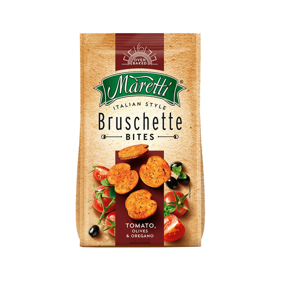 Brusketa me domate&ullinje Maretti 140gr