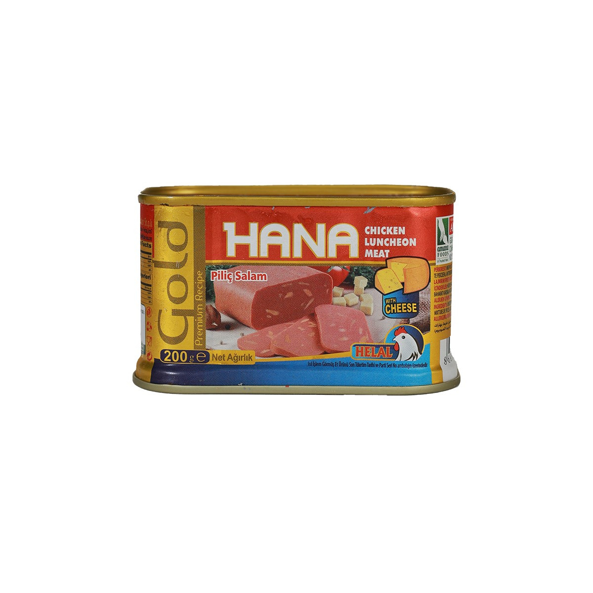 Rriskë pule me djath Hana Gold 200gr