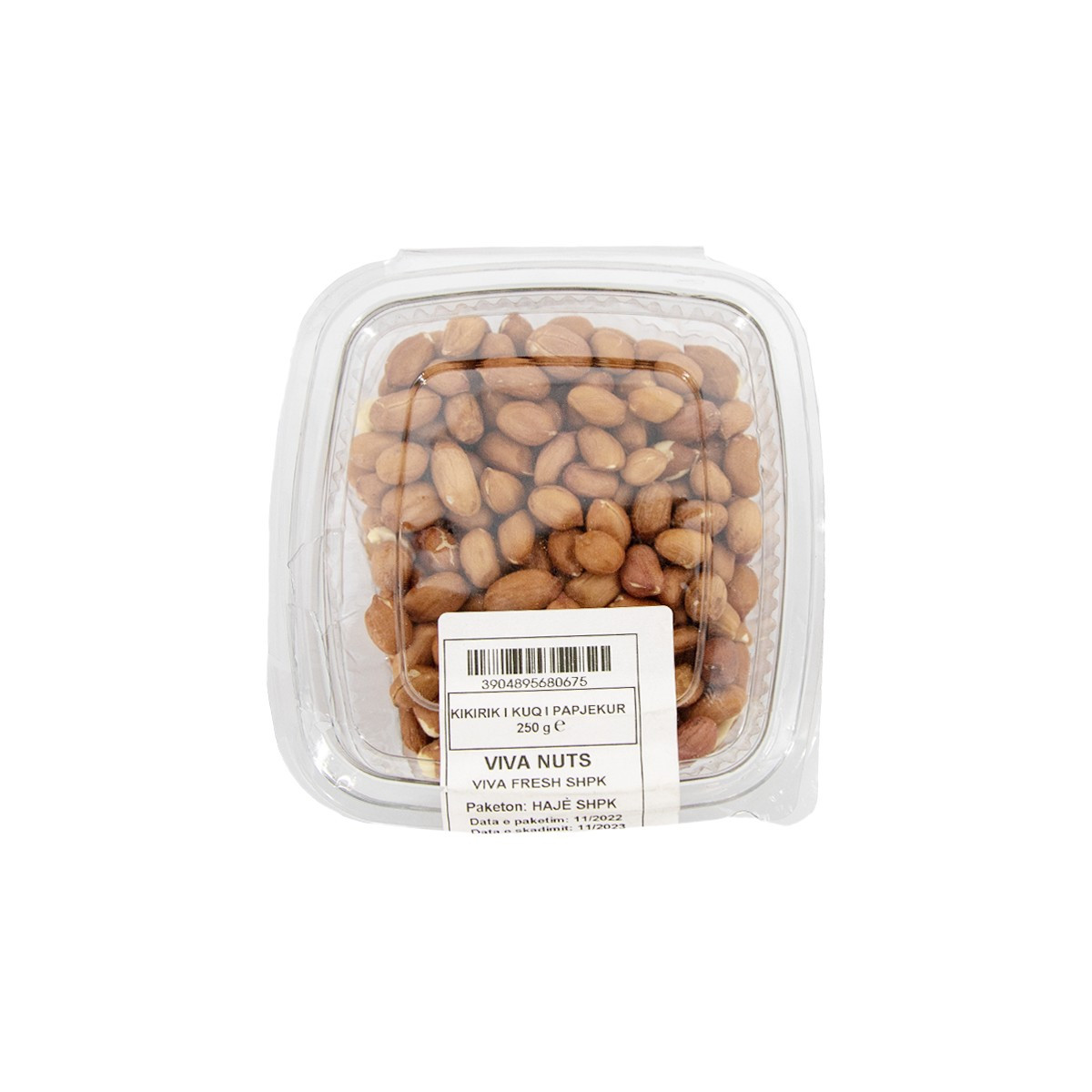 Kikirik I kuq I pa pjekur Viva nuts 250g