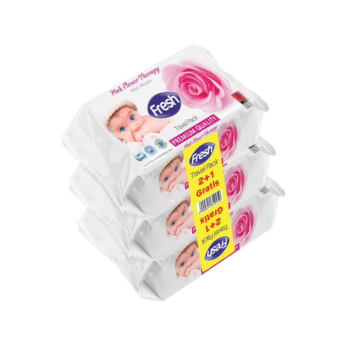 Leter e lagur FRESH Pink 30cope 2+1