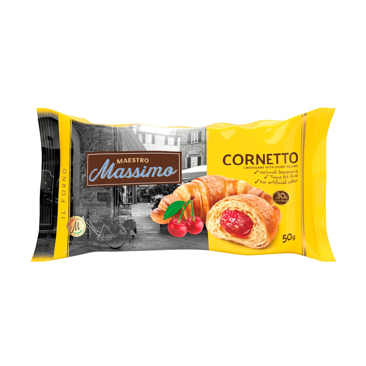 Kroasan ne qershi Massimo 40gr