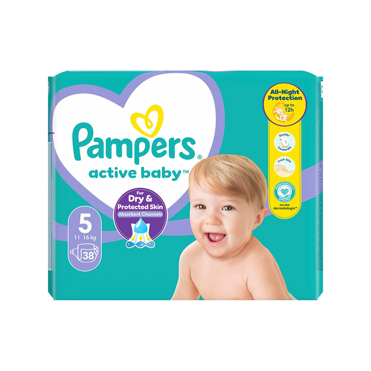Pelene Femije Pampers VPM 11-16kg 38cope