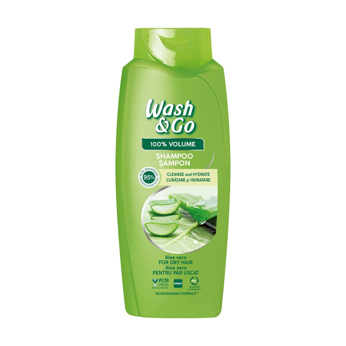 Shampo per floke aloevera Wash&Go 675ml