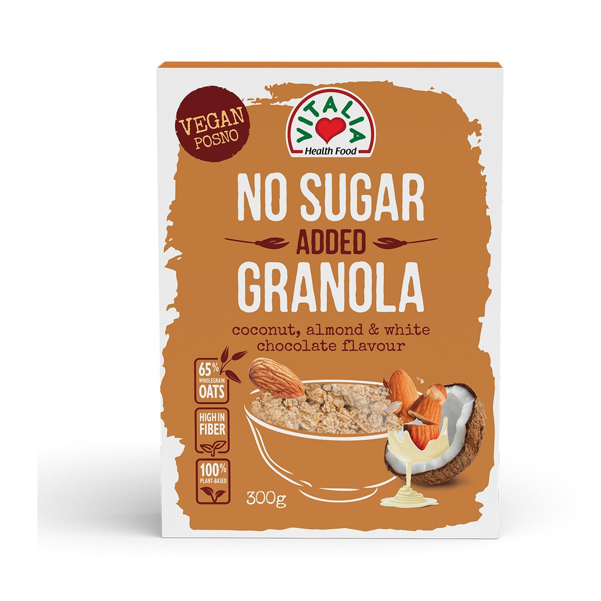 Granola çoko.&kokos&badem Vitalia 60gr