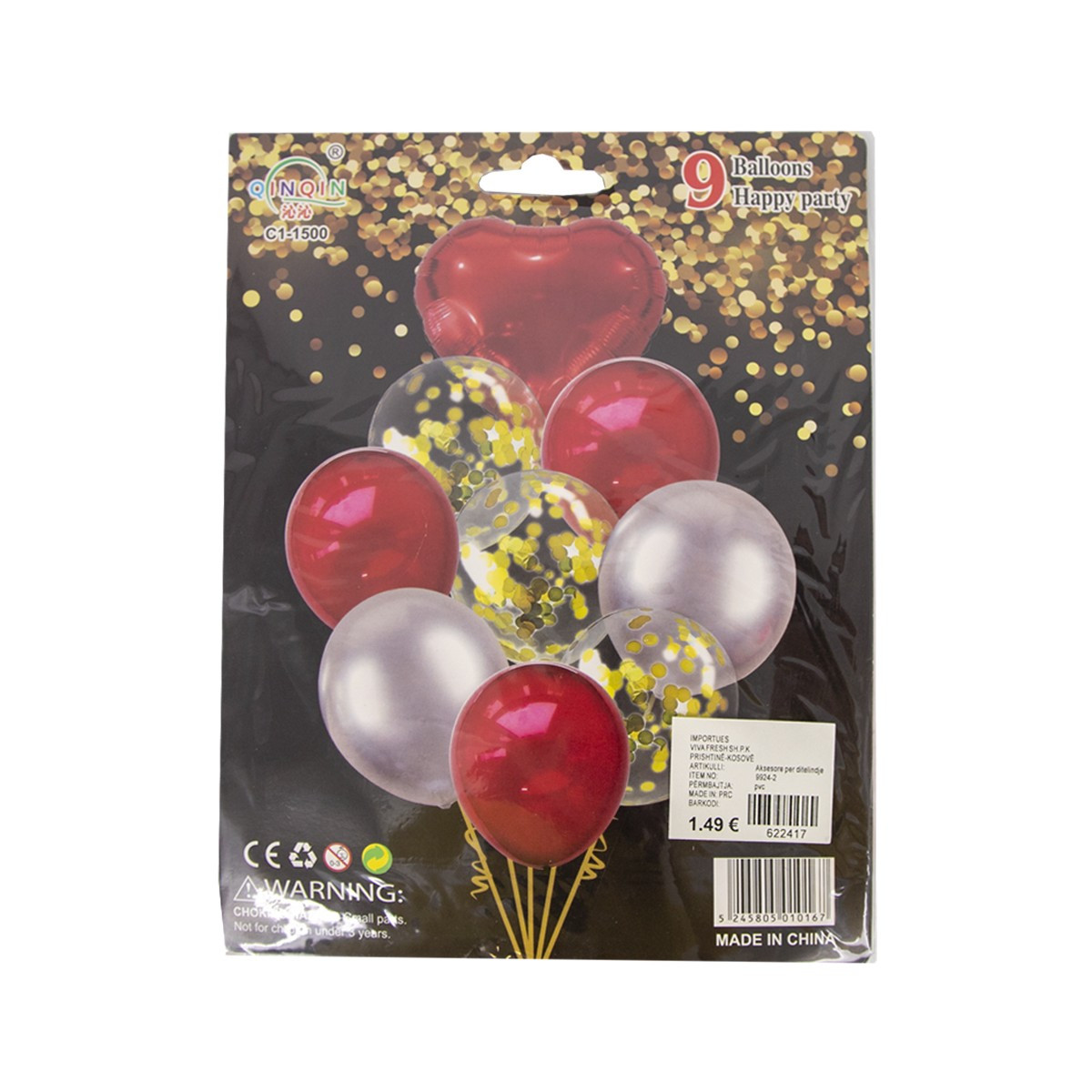 Aksesorë për ditëlindje 9924-2