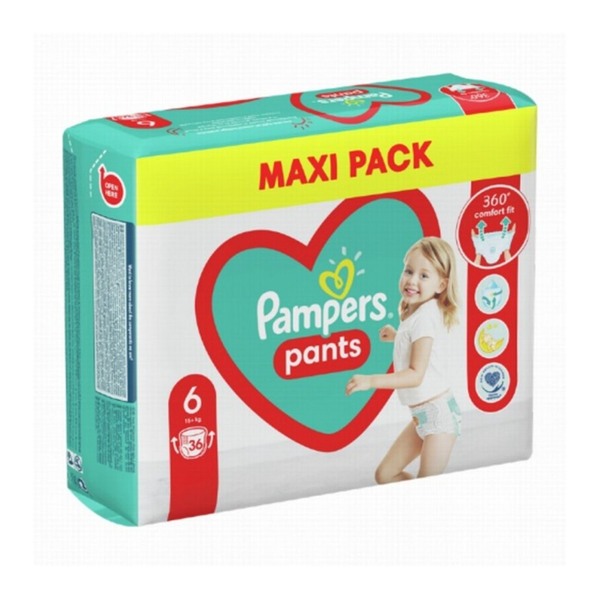 Pelene femije Pampers Pants 15+Kg 36cop