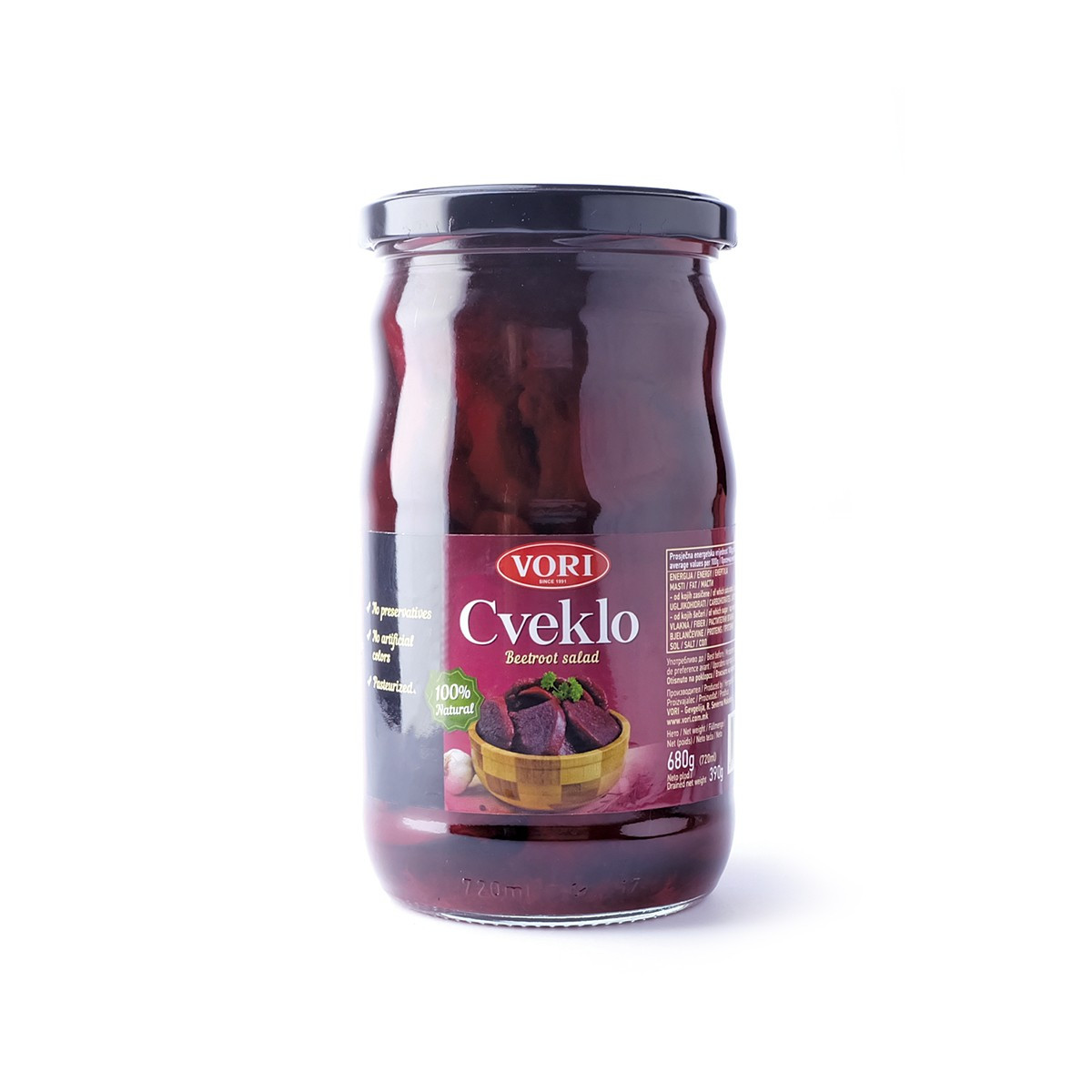 Rrepan i kuq Vori 720gr